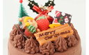 【ふるさと納税】2025年 クリスマスケーキ クリスマスガナッシュ 5号ホール【2025年12月18日から23日発送予定】|ケーキ クリスマス 先行予約 予約 ホールケーキ ガナッシュケーキ 濃厚 チョコレート チョコ ケーキ屋 スイーツ 大阪府 阪南市 送料無料