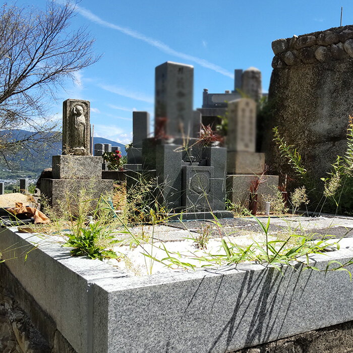 【ふるさと納税】 お墓清掃サポート業務 ／ チケット お墓管理 屋外確認 墓石清掃 区画内草引き 代行業務 送料無料 大阪府 No.141