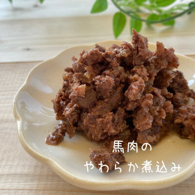 【ふるさと納税】レトルト 馬肉のやわらか煮込み 5袋セット 無添加ペットフード_国産 手作り 無添加 わんちゃん 犬 ペットフード おやつ ペット用品 ペット ...