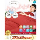【ふるさと納税】【洗える】羽毛掛け布団シングル日本製ダウン90%1.2kg無地レッド抗菌防臭防ダニ加工生地使用【1127737】