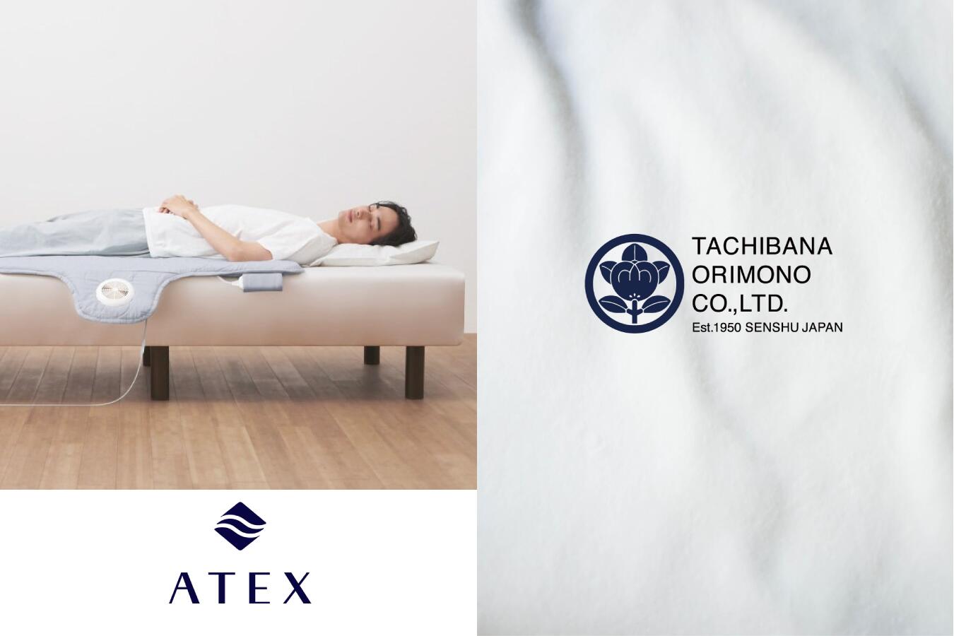 【ふるさと納税】橘織物×泉州タオル×ATEX　ブランケット　W premier　快眠マット SOYO ハーフ　セット　BK2　F1のサムネイル