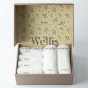 【ふるさと納税】Wellis【極上の肌心地】ウォッシュタオル4枚・フェイスタオル2枚 ギフトセット(009_5037)