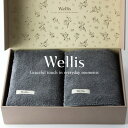 【ふるさと納税】Wellis【極上の肌心地】ブランケット2枚 ギフトセット グレー(009_5045_02)