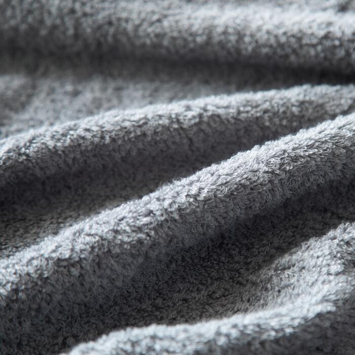 【ふるさと納税】Wellis【極上の肌心地】フェイスタオル4枚 グレー（009_5117）