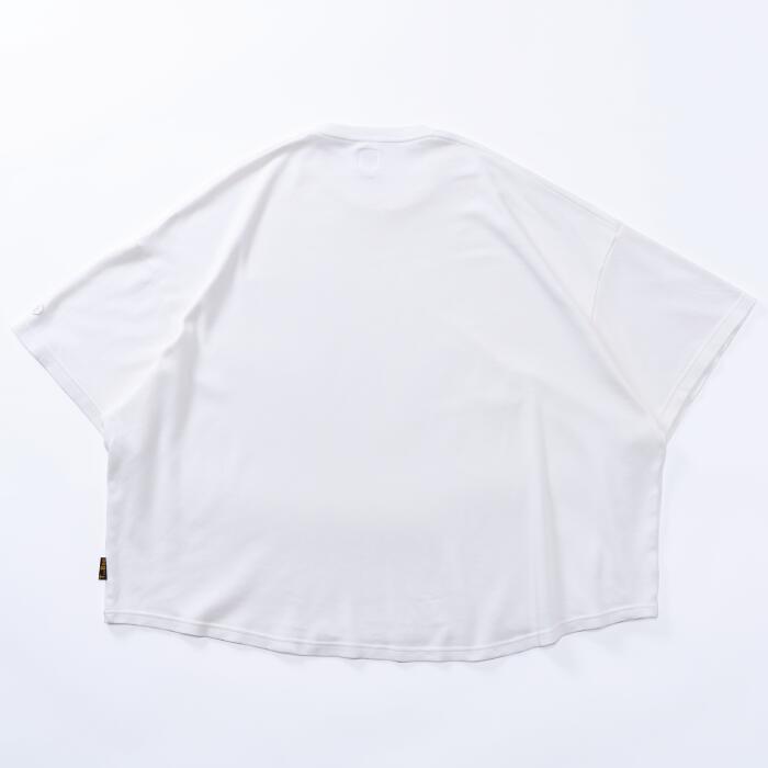 【ふるさと納税】橘織物　SHORT-SLEEVED T-SHIRT White （009_5227）