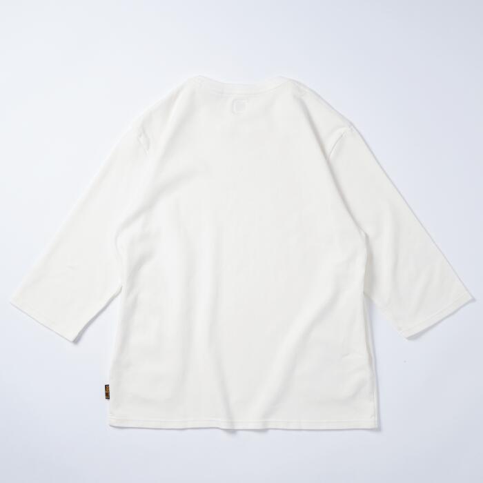 【ふるさと納税】橘織物　T...Bee　半端丈 Tee White（009_5229）