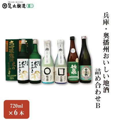 兵庫、奥播州おいしい地酒詰め合わせB 569　【 お酒 日本酒 家飲み 宅飲み 飲み会 アルコール 晩酌 日本酒セット 日本酒飲み比べ 】