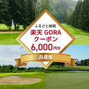 【ふるさと納税】兵庫県の対象ゴルフ場で使える楽天GORAクーポン 寄付額20,000円(6,000円クーポン)