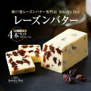 【ふるさと納税】レーズンバター 4本セット