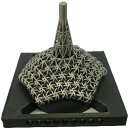 【ふるさと納税】金属なのにしなやかに回る! 金属3Dプリンター製メタルコマ(ブルー)