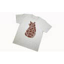 13位! 口コミ数「0件」評価「0」作家 ゴーあやの 猫シルエットTシャツ