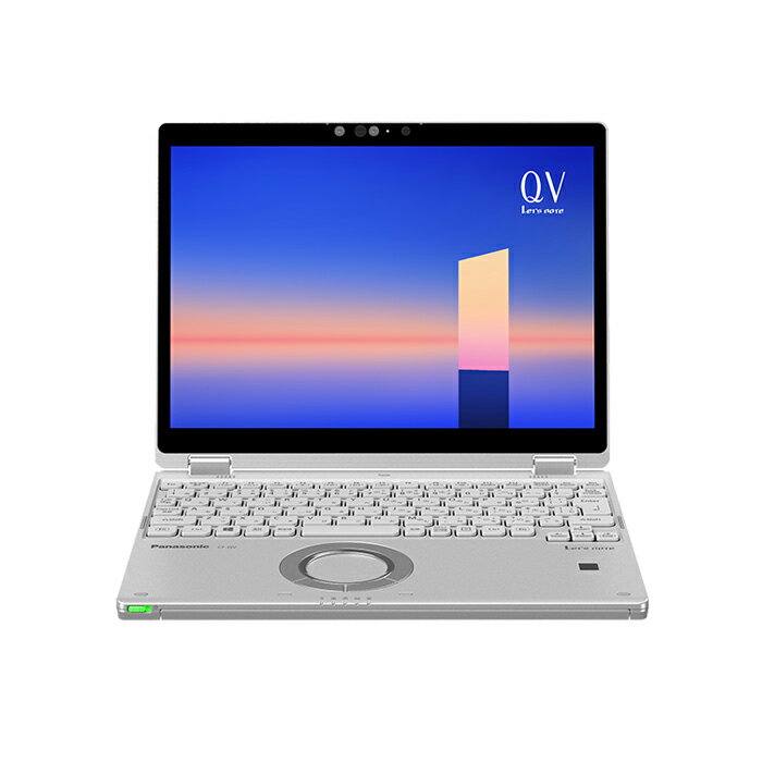 【ふるさと納税】パナソニック ノートパソコン レッツノート QV シルバーダイヤモンド モバイルパソコン PC 新品 コンパクト 操作性抜群 高性能 軽量 長時間バッテリー 12型 Windows 11 Pro テレワーク 電化製品 家電 おすすめ CF-QV1URDCP Let's note