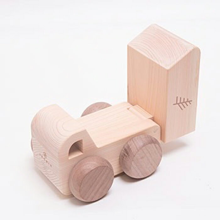 【ふるさと納税】桧のおもちゃ アイコニー オルゴールトラック IKONIH Music Truck