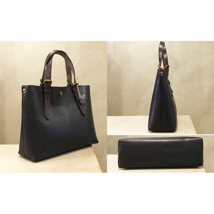 【ふるさと納税】【alto.】一枚革トートバッグ（S） AMSB-1002（ブラック）