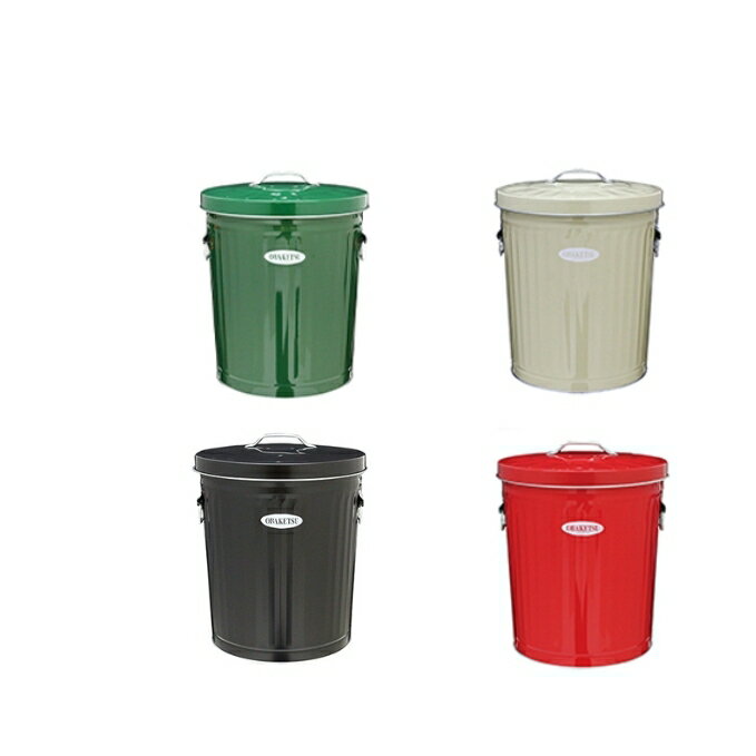 ゴミ箱 オバケツ ダストボックス 33L 渡辺金属工業 バケツ職人が作る トラッシュカン ゴミ入れ インテリア 雑貨 日用 日用品 レトロ ゴミ トタン バケツ 蓋付き 職人 手作り 屋外 室内 国産 おしゃれ オシャレ 兵庫 兵庫県 姫路 姫路市