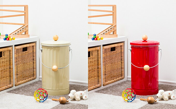 【ふるさと納税】ゴミ箱 オバケツ おむつ 消臭ペール 渡辺金属工業 バケツ職人が作る トラッシュカン ゴミ入れ ゴミ インテリア レトロ トタン バケツ 蓋付き 消臭 臭わない オムツ 介護 介護用 室内 国産　お届け：2025年12月中旬以降順次発送予定