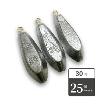 [ 釣り具 ] 六角オモリ 30号 25個セット 釣り用 おもり オモリ [ 雑貨 釣り用品 フィッシング 趣味 アイテム おもりセット 日本製 リサイクル 魚釣り ]