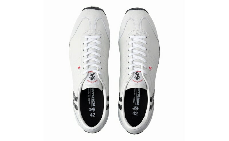 【ふるさと納税】スニーカー PATRICK IRIS WH/BK 23501 シューズ 靴 ドライビングシューズ メンズ レディース 男女兼用 兵庫 兵庫県 姫路 姫路市　お届け：サイズによって受注生産となるため3ヶ月以上お待ち頂く可能性がございますのであらかじめご了承ください。