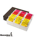 【ふるさと納税】マネケン ベルギーワッフル 21個入ギフトセット プレーン ココア いちご(TP21-PCIG)【1151810】
