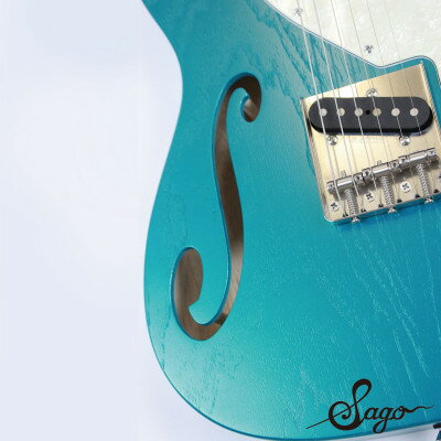【ふるさと納税】【エレキギター】Sago concept Model Buntline 6266 Blue【1302068】