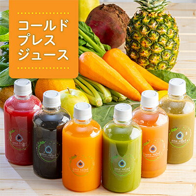コールドプレスジュース1デイクレンズ6本セット(冷蔵品)【配送不可地域：離島】【1344161】