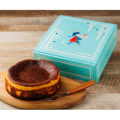 ホテルモントレの「バスクチーズケーキ」 5号サイズ(直径15cm) 1個[配送不可地域:離島]