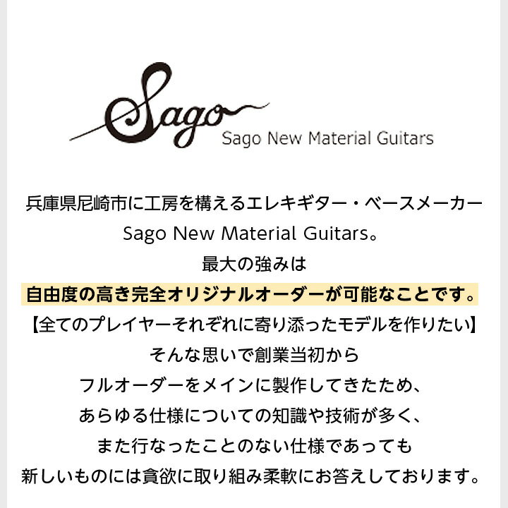 【ふるさと納税】【エレキギター・ベース】30万円分のオーダーチケット【Sago】【1242226】その2