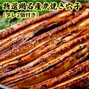 【ふるさと納税】特選明石産炭焼き穴子(タレ2個付き) 【うな