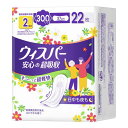 【ふるさと納税】ウィスパー 安心の超吸収 吸水ケア 尿もれパッド 300cc 22枚入 2パック