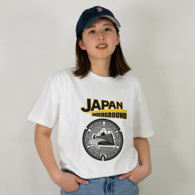 【ふるさと納税】阪神甲子園球場 マンホールTシャツ 白 Mサイズ【1386793】