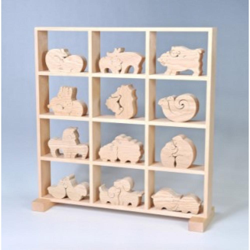 小黒三郎の組み木「十二支のカップルセット」 | 西宮 木工工房 手作り玩具 干支デザイン 木の温もり 人気 おすすめ 木製 おもちゃ インテリア ギフト 縁起物 お取り寄せ 通販 送料無料 ふるさと納税