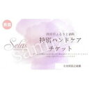 【ふるさと納税】特別ハンドケアチケット(1回)/プライベートネイルサロン セラス