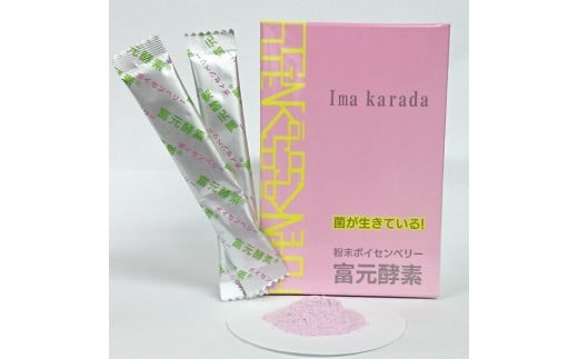 粉末ボイセンベリー Imakarada 2g×30包 健康食品 乳糖 セルロース アントシアニン 酵母菌 培養醗酵 子供 高齢者 美容