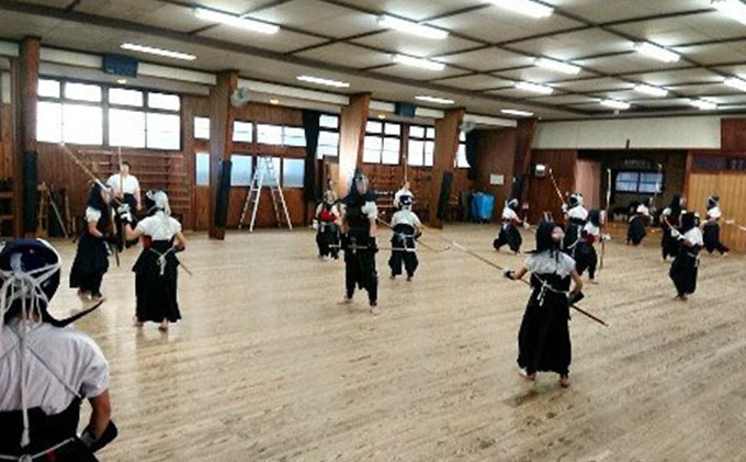 【ふるさと納税】修武館で体験　古流なぎなた天道流(90分) 体験チケット 3