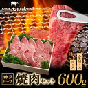 【ふるさと納税】神戸ビーフ ITY3 焼肉用 600g　【お肉・牛肉・焼肉・バーベキュー】 1