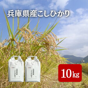 【ふるさと納税】お米 令和5年産兵庫県北産コシヒカリ5kg×2　【お米・コシヒカリ】