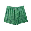 【ふるさと納税】メンズ 下着 ショートトランクス 04/ZIVANE/Botanical Green 1枚/締め付け感の無い/専用BOX付き アンダーウェア