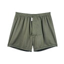【ふるさと納税】メンズ 下着 ショートトランクス 08/ZIVANE/Olive 1枚/締め付け感の無い/専用BOX付き アンダーウェア