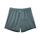【ふるさと納税】メンズ 下着 ショートトランクス 11/ZIVANE/Gray 1枚/締め付け感の無い/専用BOX付き アンダーウェア