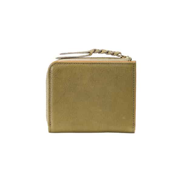 楽天兵庫県豊岡市【ふるさと納税】豊岡財布 anti-mode style OLIVE Compact Wallet（AW700）オリーブ / 財布 小財布 小銭入れ 本革 キーケース機能付き メンズ レディース