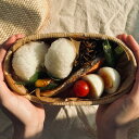 【ふるさと納税】【伝統工芸品】飯行李「むすぶ」Mサイズ / 伝統工芸品 柳行李 豊岡杞柳細工 弁当箱 お弁当 行楽