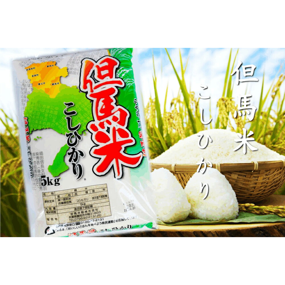 新米 令和8年度産 但馬産 コシヒカリ出石渓流米 5kg ～若手生産者限定・応援プロジェクト～/ お米 こしひかり 5キロ 兵庫県 但馬 出石 米 白米 精米 コメ こめ ご飯 ごはん ライス