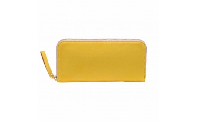 豊岡財布 TUTUMU Nubuck long wallet ヌバック RFW（マスタード）/ レディース 本革 長財布