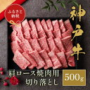 【ふるさと納税】和牛セレブの神戸牛肩ロース焼肉切り落とし500g / 神戸牛 肩ロース 焼肉用 牛肉 切り落とし 肉 焼肉 焼き肉 ロース お肉 霜降り 赤身 ...