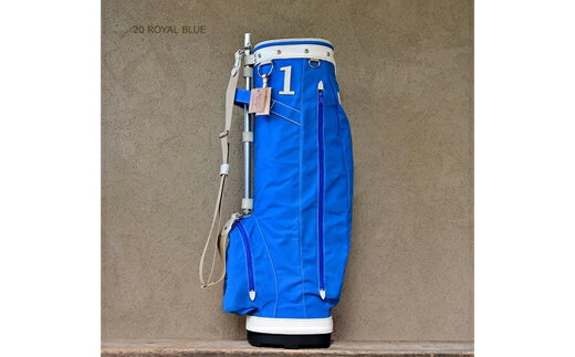 木の庄帆布 KinoshoTRANSIT KHG22-CPB02W カートバッグ パイプキャディバッグ(ロイヤルブルー ) / ゴルフバッグ キャディバッグ ゴルフ用品 軽量 帆布製 メンズ レディース キャディーバッグ ブルー 青色 [2024年モデル]