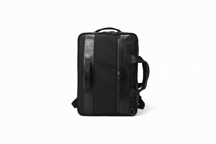 【ふるさと納税】豊岡鞄　Urban Commuter 2x3WAY BRIEF PACK HA（ブラック）/ カバン かばん ビジネスバッグ