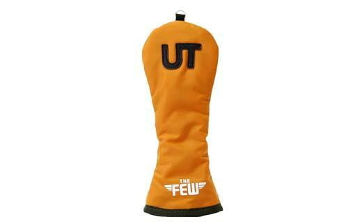 豊岡製 THE FEW ヘッドカバー#UT（レスキューオレンジ）/ ザ・フュー ゴルフ ユーティリティ用 ヘッドカバー 中綿入り ナイロン製 撥水 軽量 ナイロン 丈夫 ミニタリーテイスト オレンジ