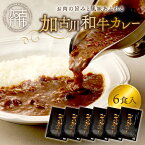 【ふるさと納税】加古川和牛カレー(6食入)《 おすすめ カレー 人気 和牛カレー カレーメシ レトルト おいしい お取り寄せ ギフト 一人暮らし 簡単調理 仕送り 時短 送料無料 》