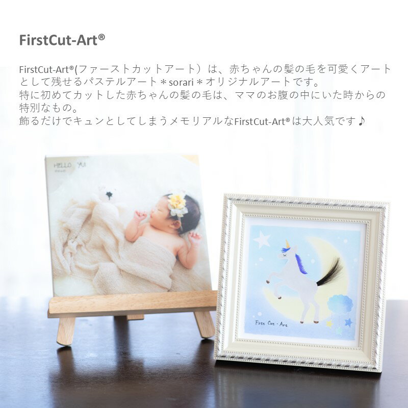 【ふるさと納税】ファーストカットアート 《 ファーストカット 赤ちゃん 髪の毛 記念品 記念 ギフト 贈り物 プレゼント 贈物 出産祝い 》