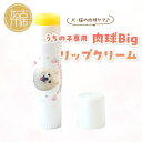 【ふるさと納税】うちの子専用肉球 Bigリップクリーム 《 ペットグッズ 愛犬 ケア 国産みつろう100% オーガニック スティックタイプ 大..